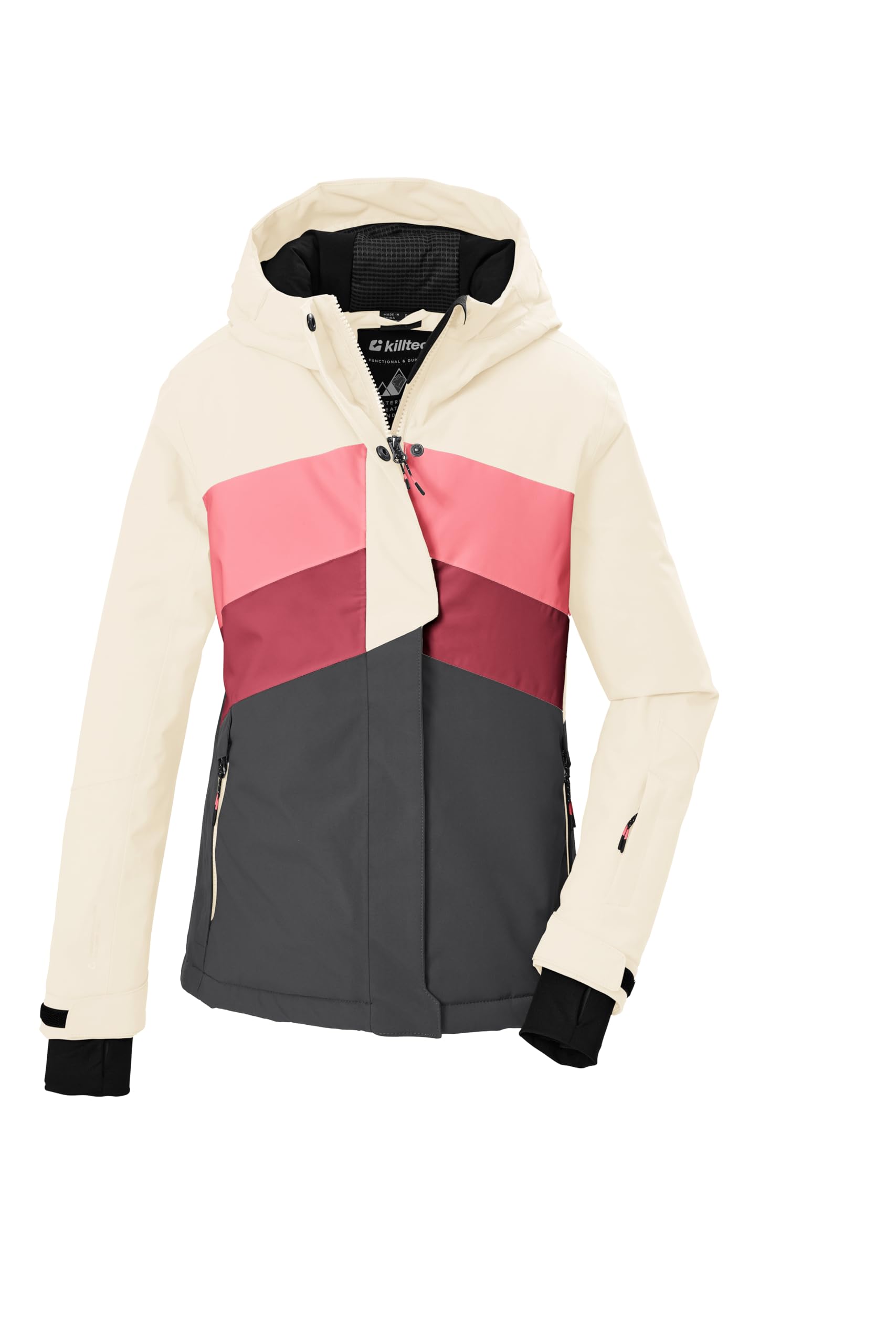 killtec Mädchen Skijacke mit Schneefang KSW 196 Grls Ski Jckt