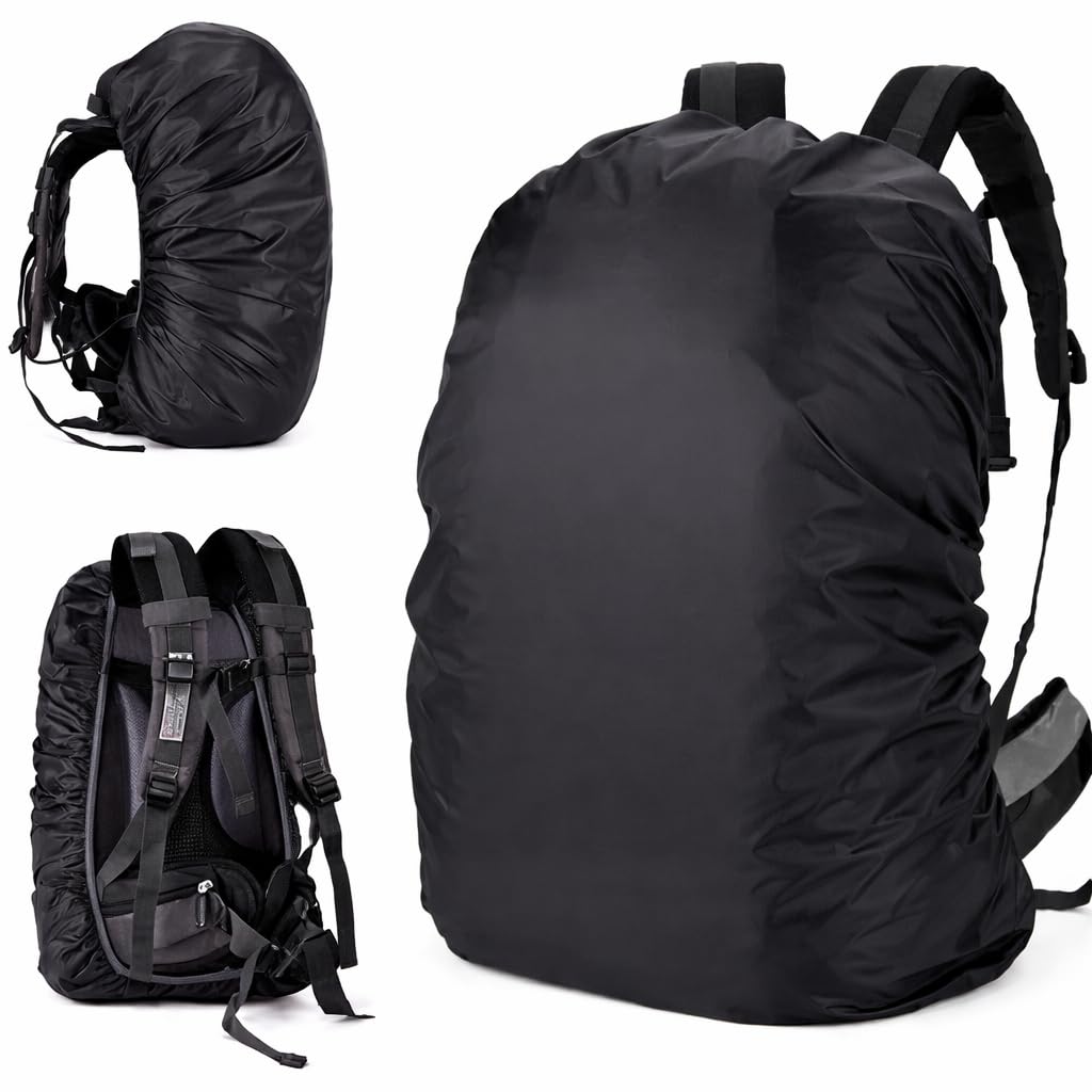 (Pack of 2) Rain Cover for Backpack Travel Essentials for Bag Backpack Cover Travel Accessories Bag Rain Cover Waterproof Dustproof-image-29