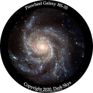 Miller Engineering Pinwheel Galaxy Disc for Homestar Flux Home Planetarium, HS-35