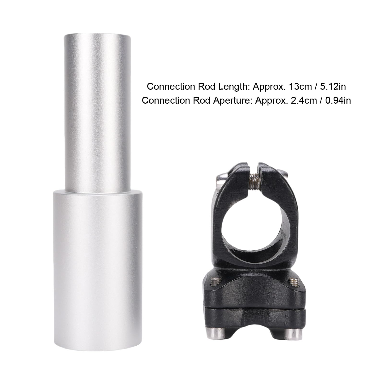 Supporto per scala per per mini antenna parabolica in lega di alluminio Internet satellitare Supporto per palo per Portapacchi per SUV Uso esterno