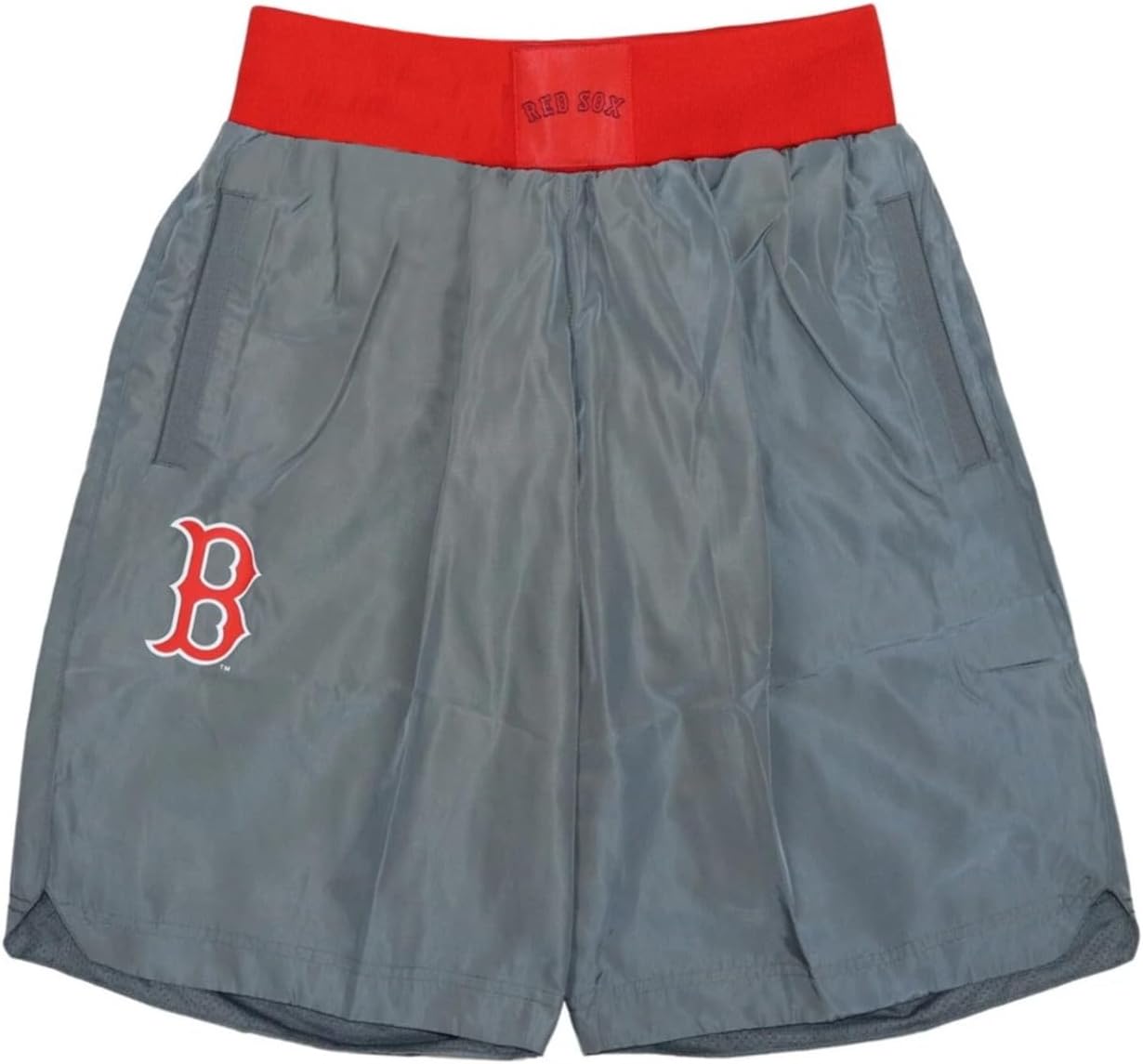 Mitchell & Ness Men's Boston Red Sox Insignia Cooperstown Collection Shorts - Gray