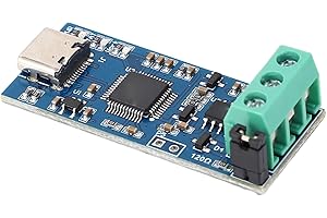 Walfront USB to CAN Module Converter Adapter Type C Power Supply