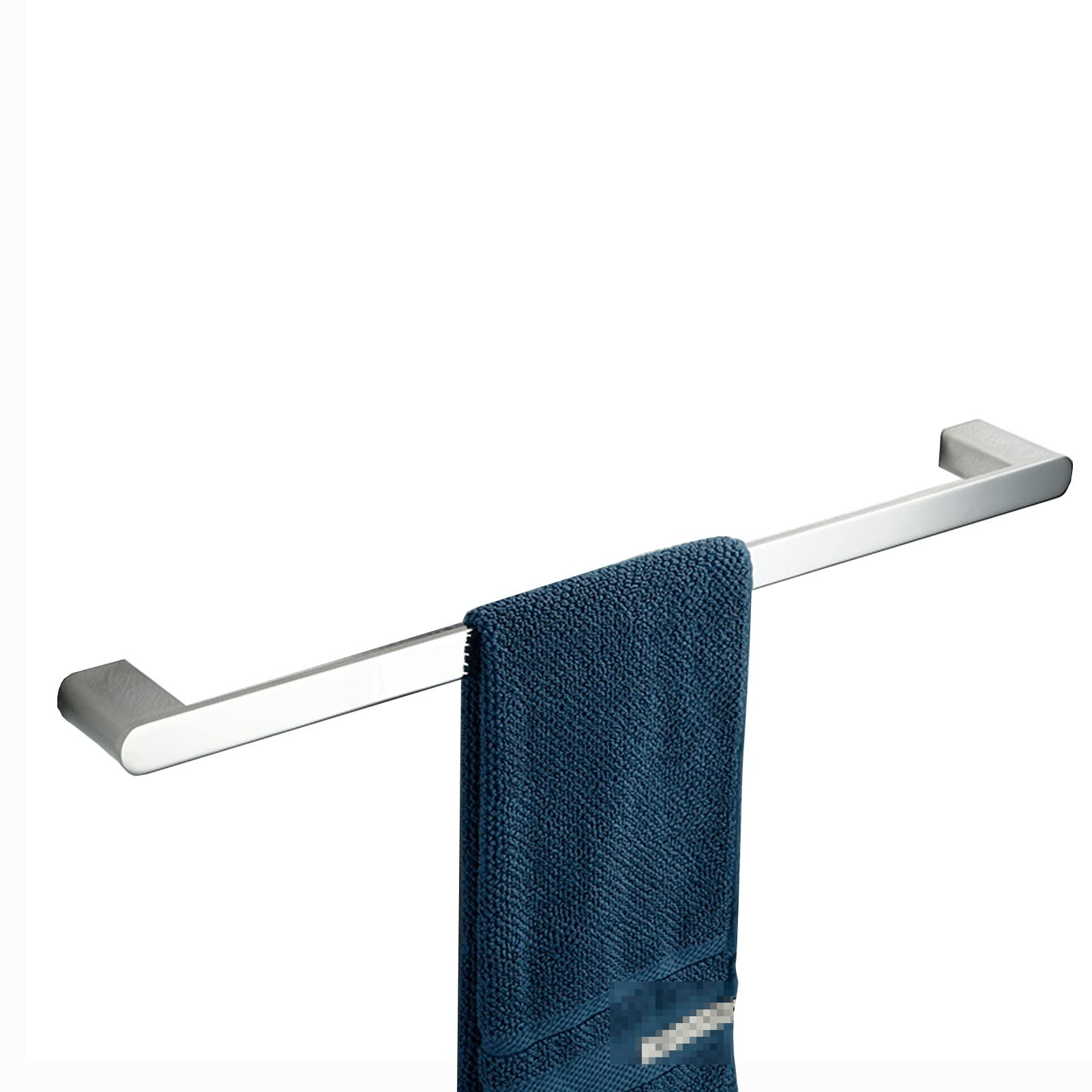 DKRAHRJJ Wall Mounted Towel Holder, Towel Rod Single Towel Bar Rail, Stainless Steel Towel Rack for Bathroom Kitchen/60Cm