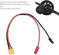 Vista 2 de XT60 Conector de alta temperatura resistente a la temperatura de cobre Conductor de gel de silicona XT60 a Anderson Cable adaptador, Multifuncional