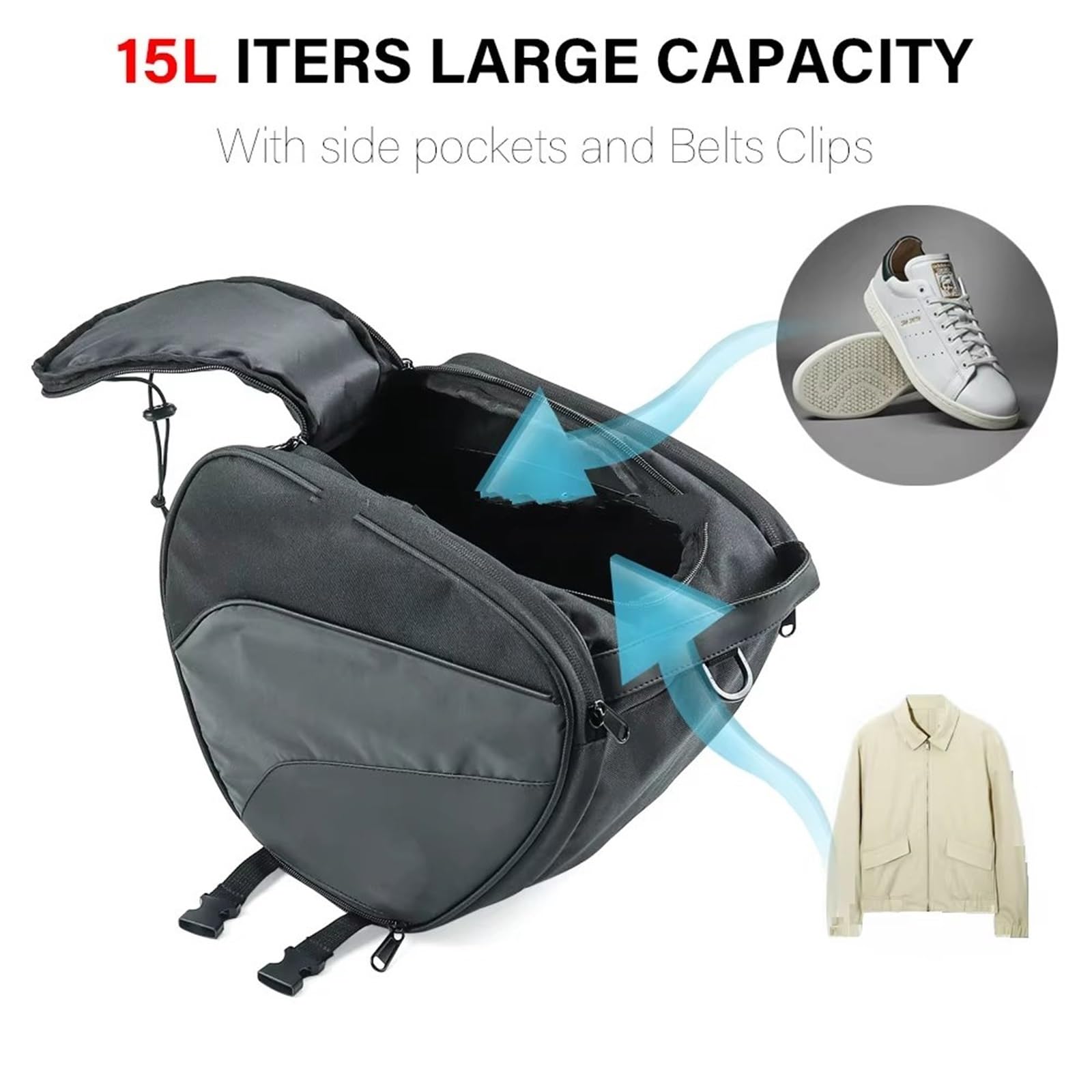 Borsa Moto Per ADV 350 Per Forza 350 300 Serbatoio Carburante Impermeabile Sottosella Borsa Porta Attrezzi Scooter Borsa Sella Moto