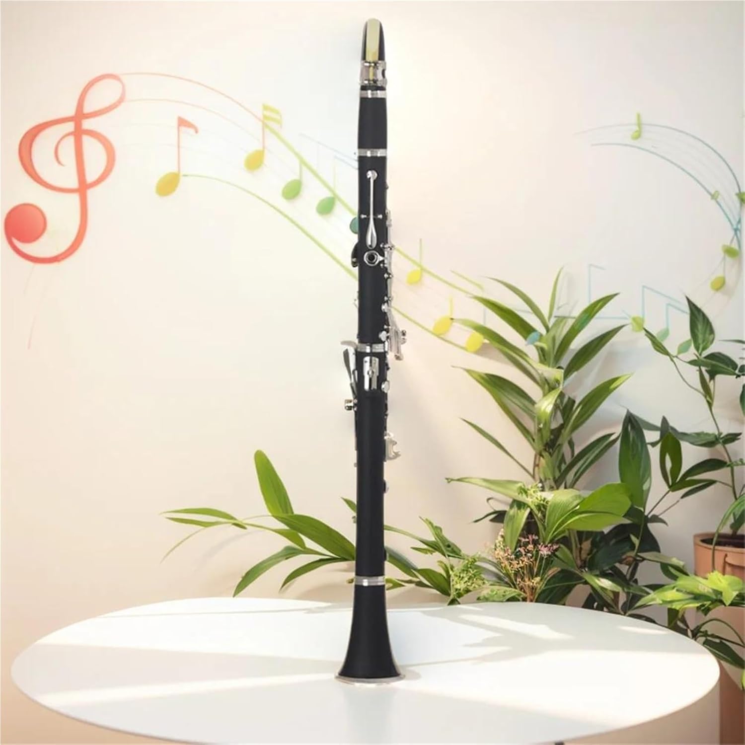 17 Key Beginner Adult Performance Clarinet with Carrying Case Cleaning Cloth Screw Tool Clarinet