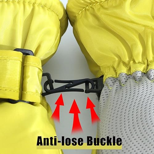 Miniatura 8 de ALTALIVA Guantes de nieve cálidos de invierno, térmicos, impermeables, resistentes al viento, pantalla táctil, esquí, snowboard, hombres y mujeres,