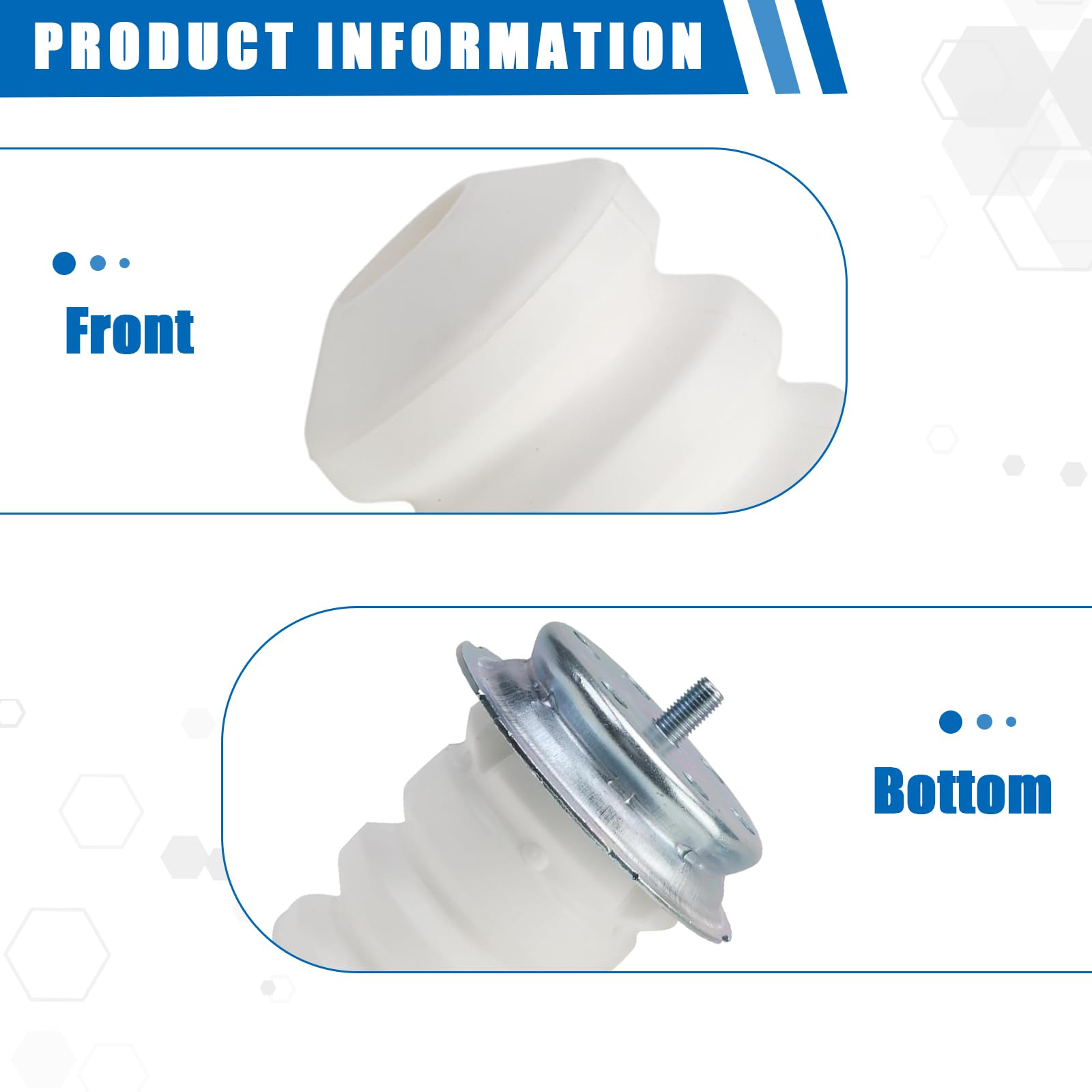 Butée élastique D'amortisseur Pour CITROEN JUMPER I 230P 2.5 D 4x4 86cv