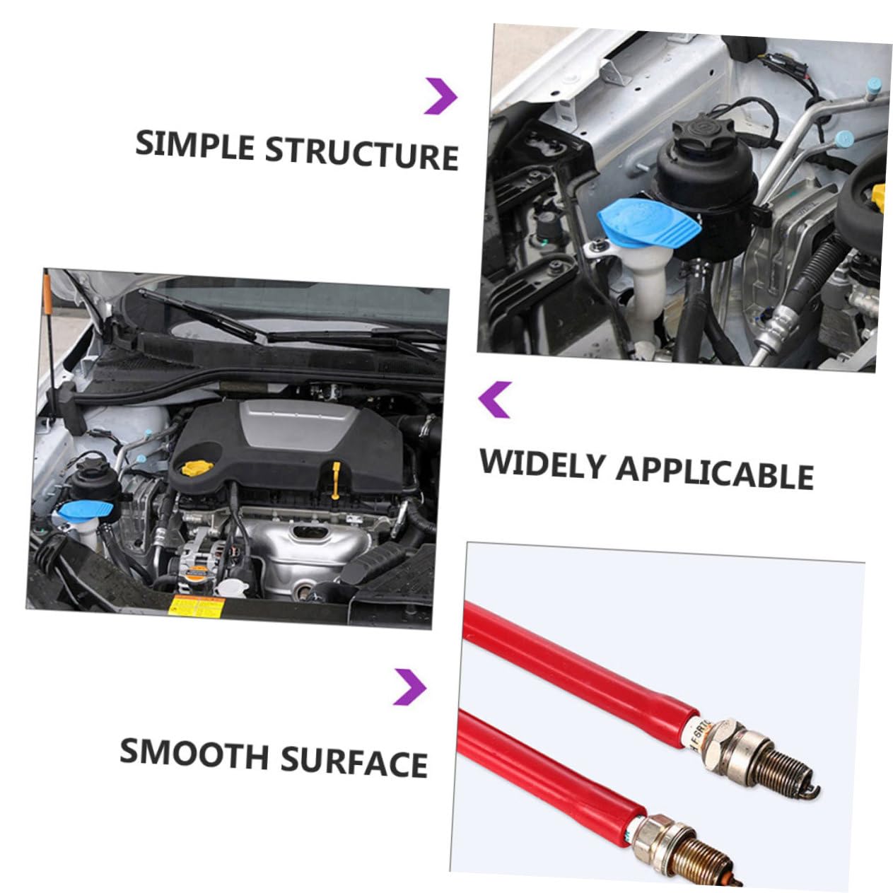 MAGICLULU 5 Set Chiavi Per Gomma Per Auto Strumento Installazione E Rimozione Utensile Riparazione Automobilistica Per Meccanici E Appassionati 2 Pezzi*5