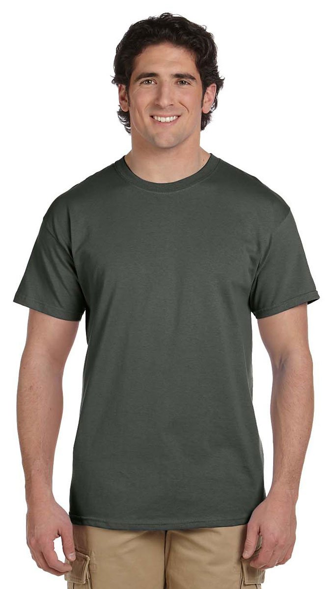Gildan Men's Ultra Cotton T-Shirt - XL - Bottle Green