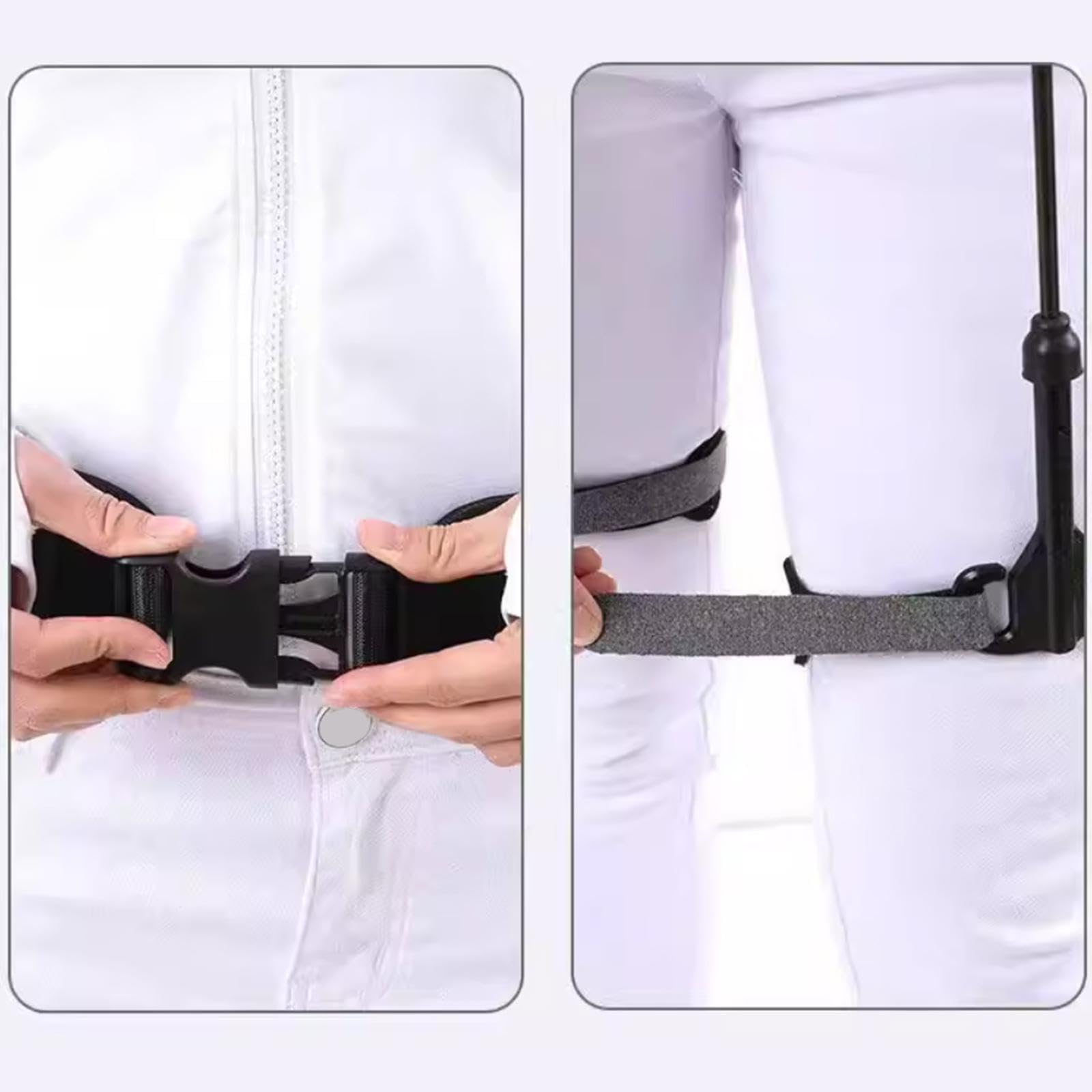 Esoscheletro per la deambulazione delle gambe, ergonomico, indossabile, regolabile, per, per aiutare arti inferiori a camminare, Gamba Destra