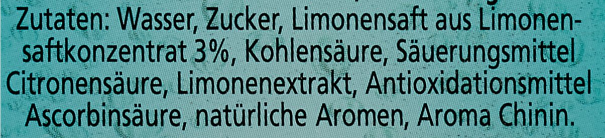 Schweppes Original Bitter Lemon Mehrweg 24 x 0.2 l