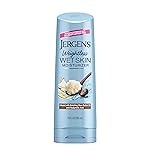 Jergens Wet Skin Body Moisturizer with Shea Butter Oil, Pure Shea Butter In Shower Bod Lotion, Moisturizer for Dry Skin, Fast-Absorbing, Non-Sticky, Dermatologist Tested, 10 Oz
