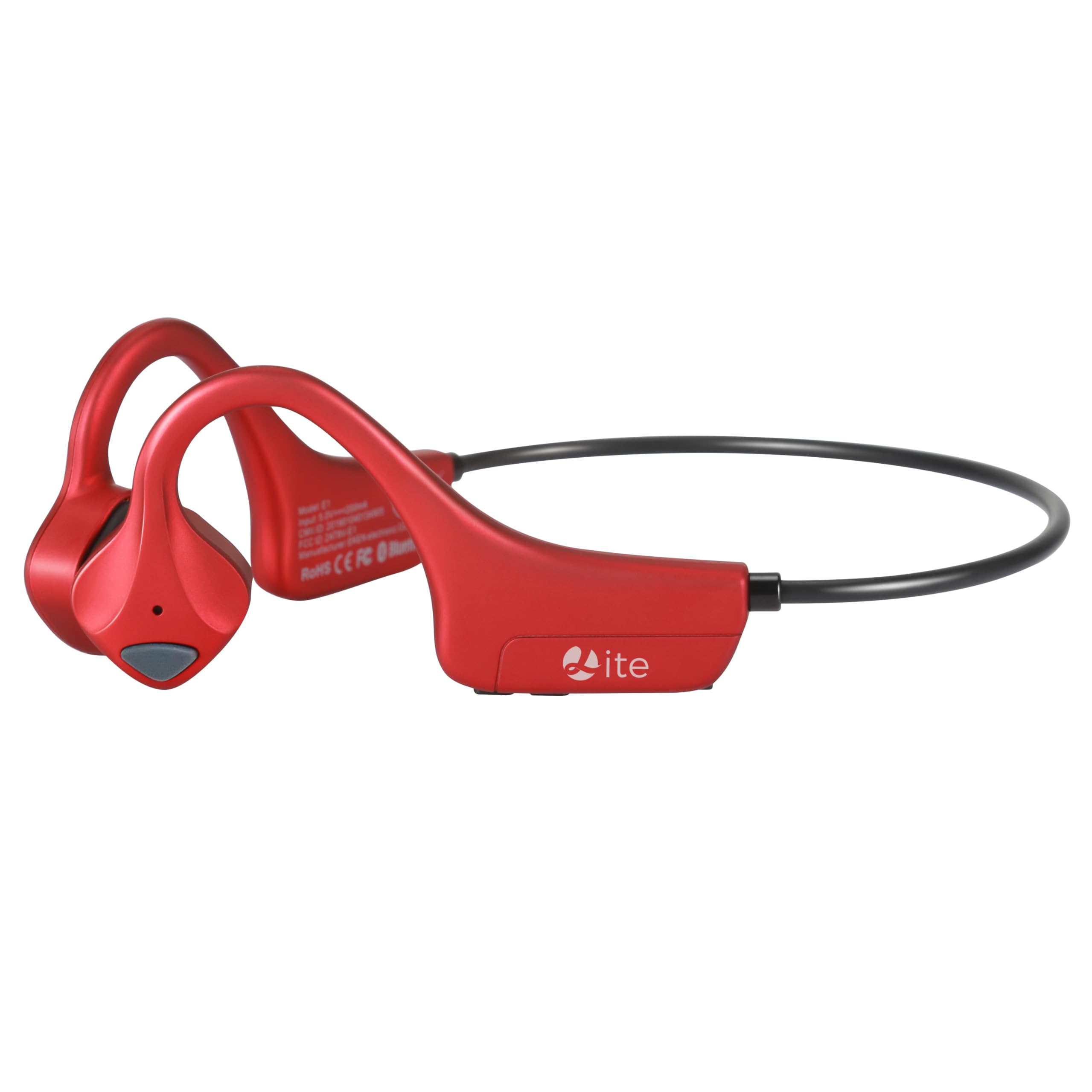 Cuffie Bluetooth a conduzione ossea auricolari aperti auricolari wireless Bluetooth titanio leggero impermeabile per allenamento corsa escursionismo passeggiate ciclismo