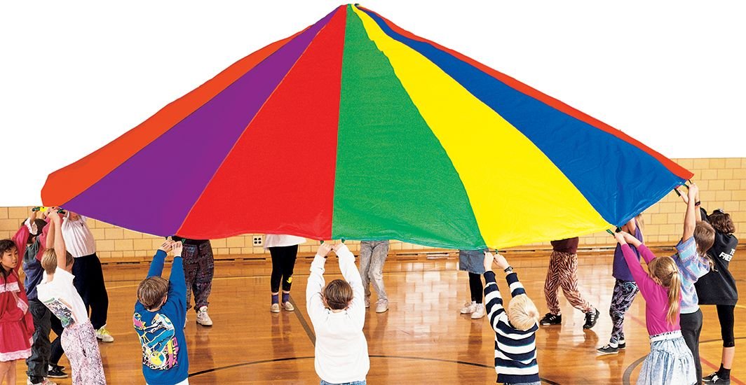 Heavy-Duty Parachutes with Reinforced Handles
