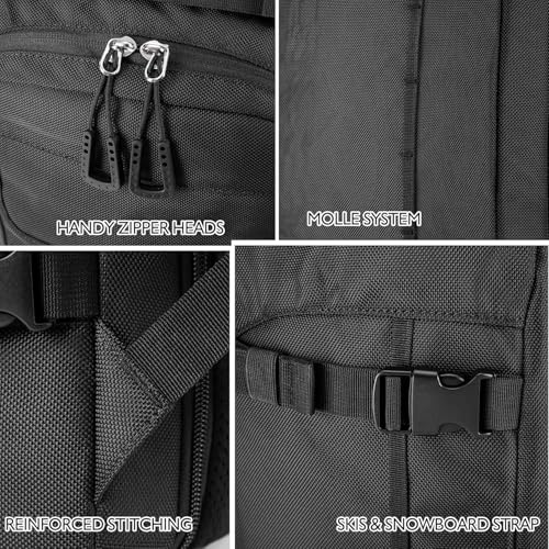 Image of Unigear Ski Boot Bag Backpack for Helmet 50L /70L, Goggles, Gloves, Skis, Snowboard & Accessories