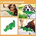 HAPINARY 2Pcs Latex Squeaky Dog Toys for Puppies Small and Medium Dogs Chew Toys Interactive Teeth Cleaning Toys for Indoor Outdoor Play