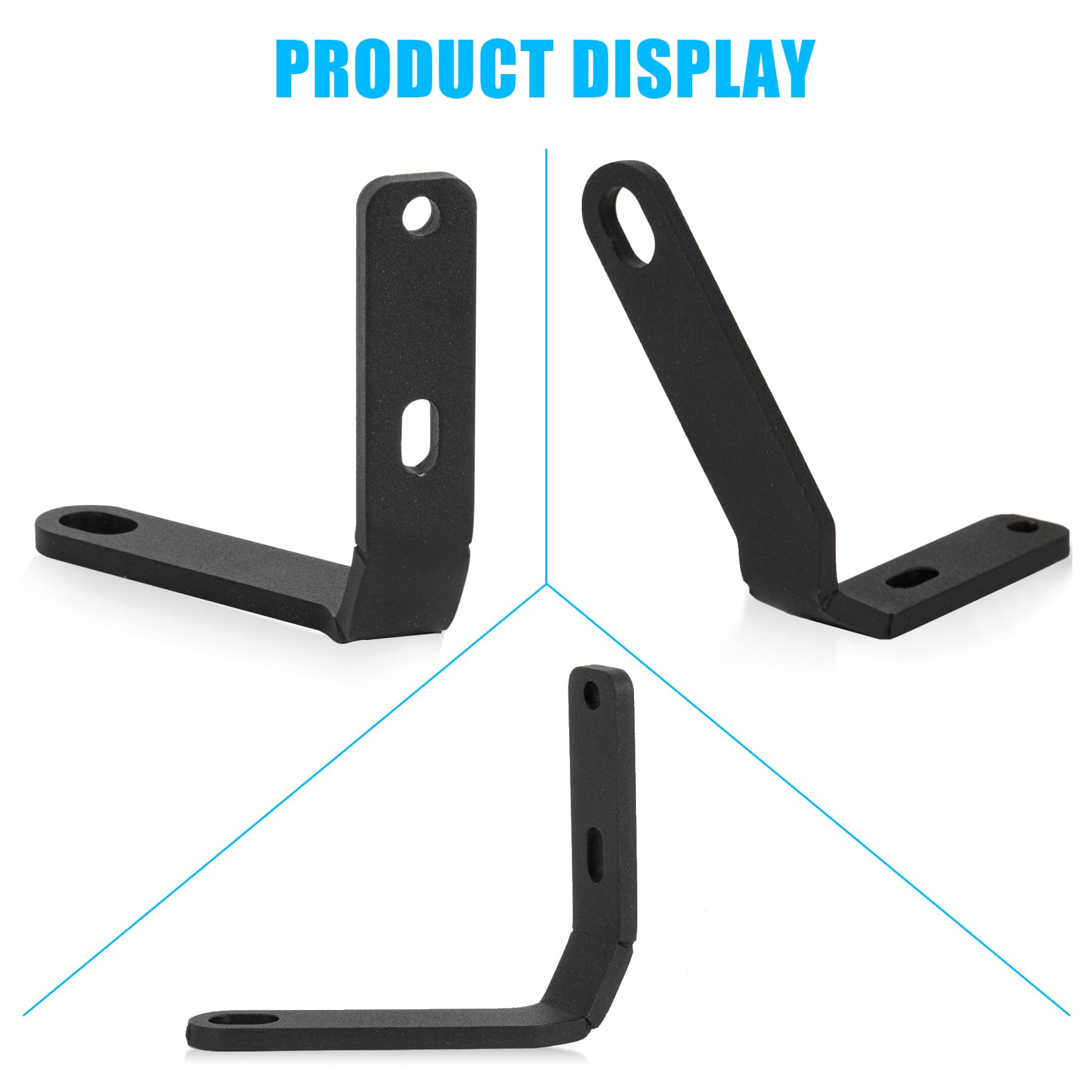 Support Rétroviseur Moto Pour Honda Rebel 300/500 2017-2024 - Relocalisation Guidon - Noir