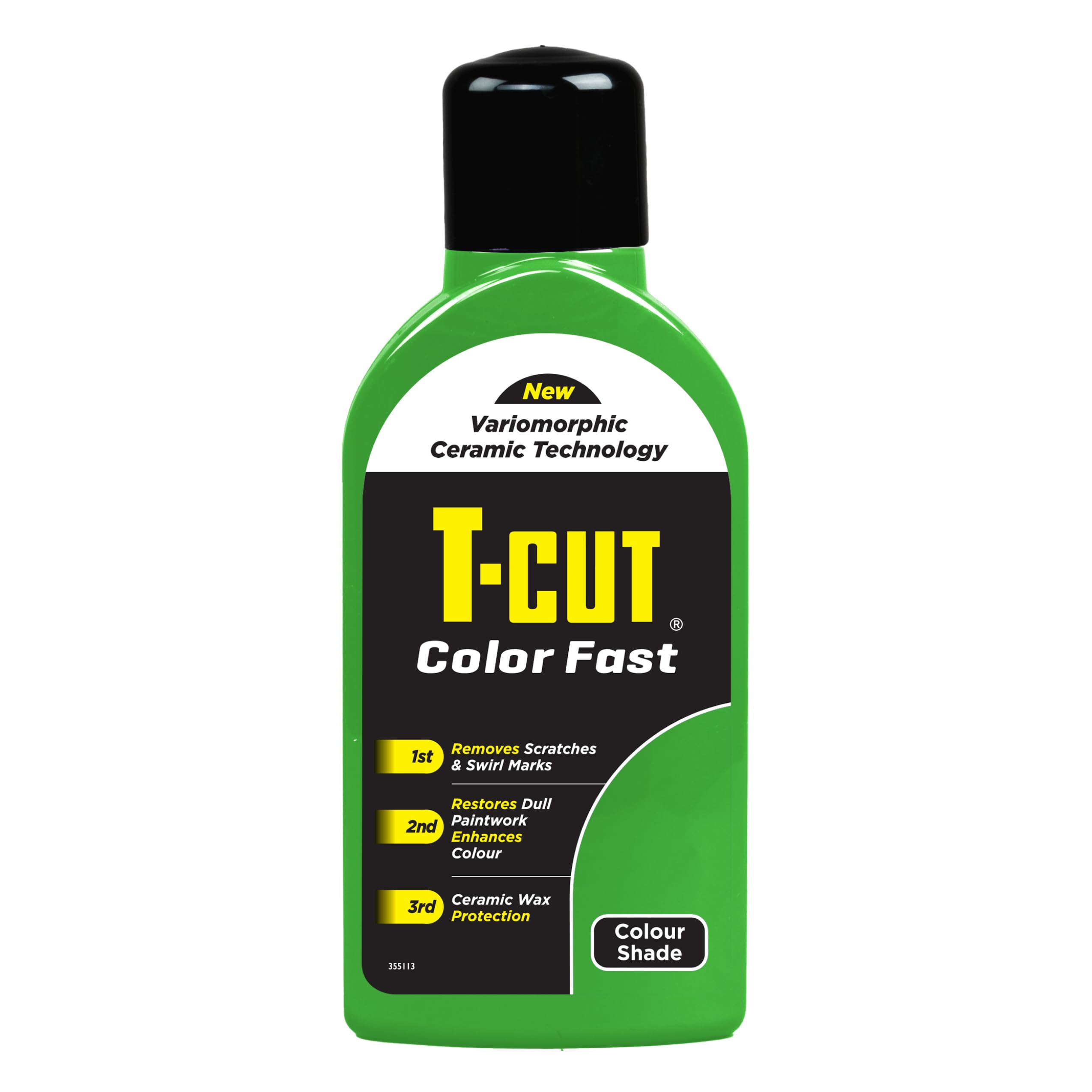 T-Cut Color Fast Green Ceramic Wax Polish Scratch Remover Colour Enhancer