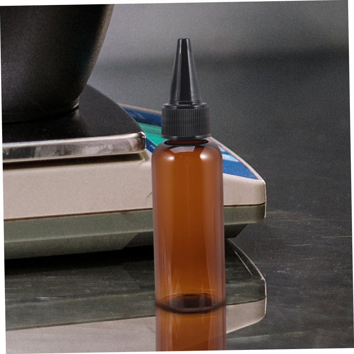 12pcs 50ml PET Hair Color Applicator Bottles for Oil Use