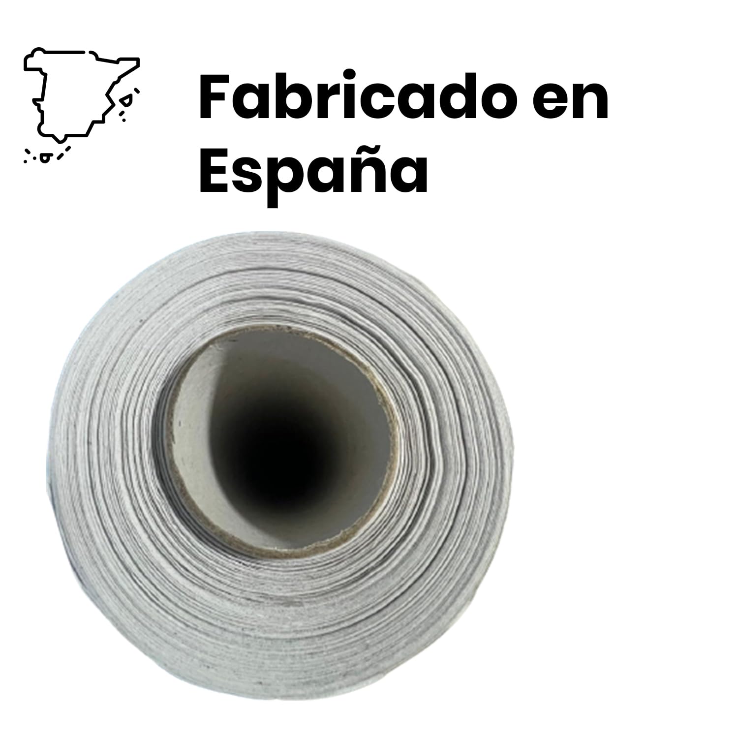 Rollo papel camilla Crepado Liso Blanco | Pack 8 rollos para masaje y estética 45gr/m² (8)