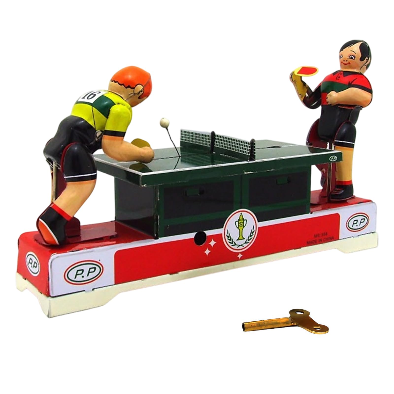 Pezzo Decorativo Sportivo Meccanico con Giocatori