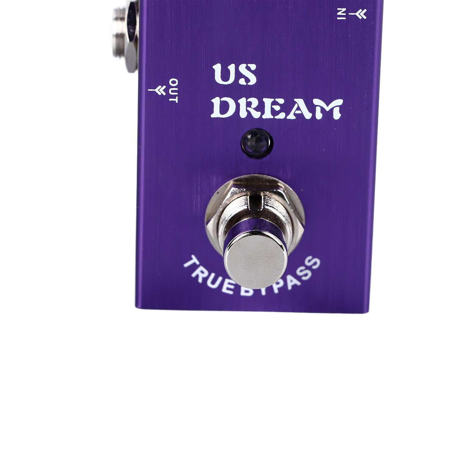 Pédale de loop True Bypass, Keenso Double boucle pour guitare, Effets multiples, Distorsion, Taille compacte, Violet, Idéal pour musiciens, Améliore le son en direct