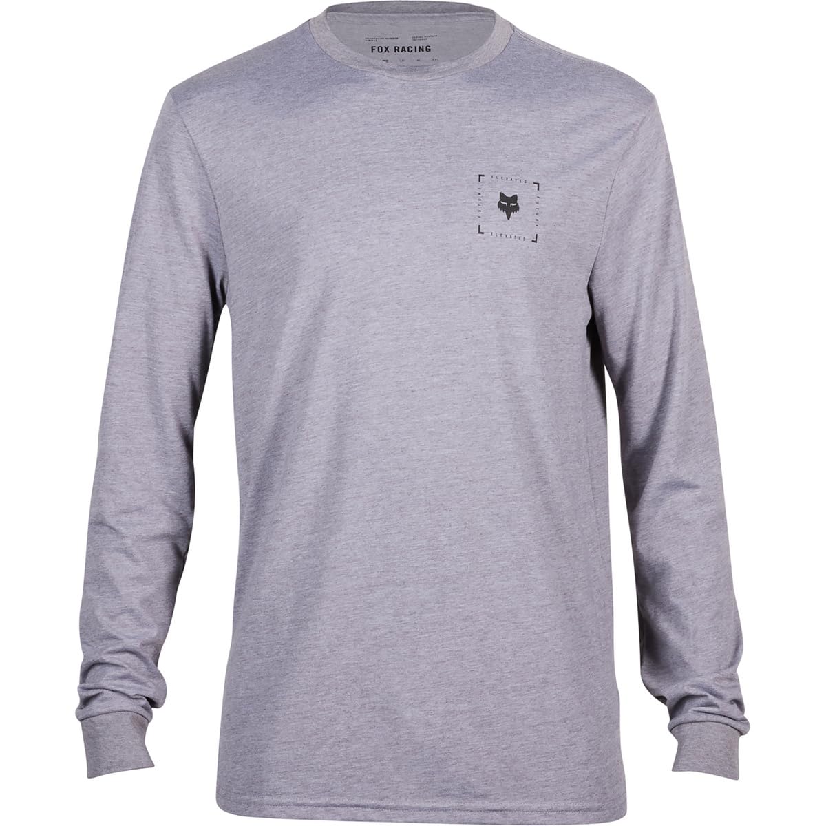 Fox Men's Boxed Future Tech Longsleeve T-Shirt, Heather Graphite, L