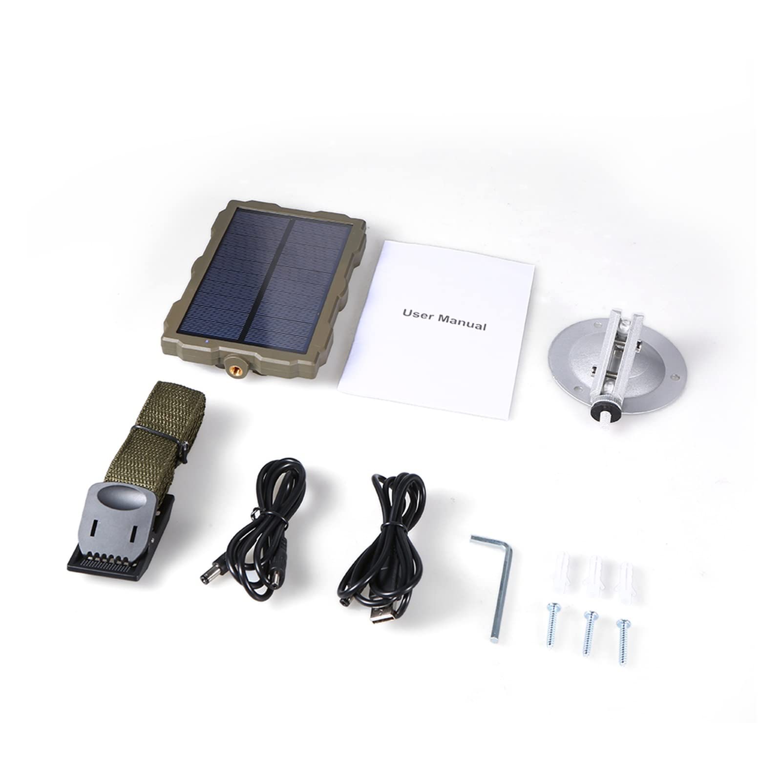Pannello solare Caricabatterie di accensione del pannello solare 1500mAh for la fotocamera della fotocamera della caccia della macchina fotografica della macchina fotografica della macchina fotografic