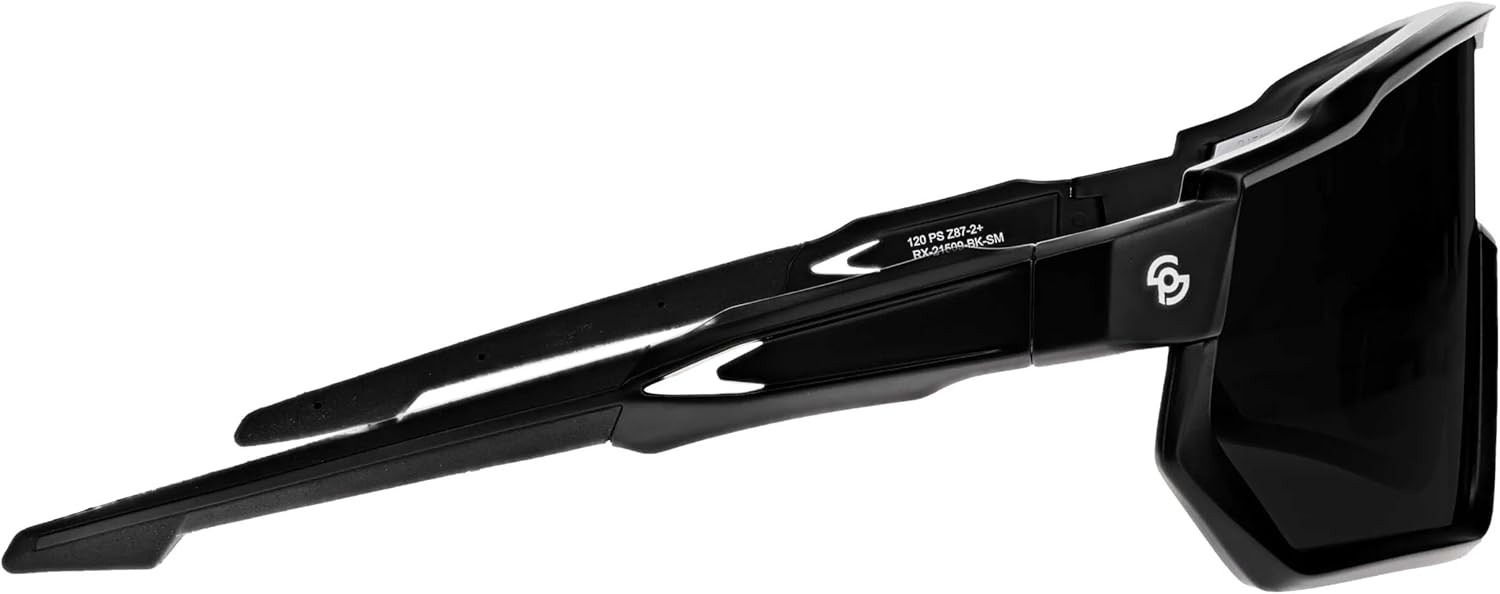 Safety Glasses RX-21509 - Ultra-lightweight - Meet EN 166 & ANSI Z87-2+ - Non-slip Fit - for Construction Site, Lab, Workshop