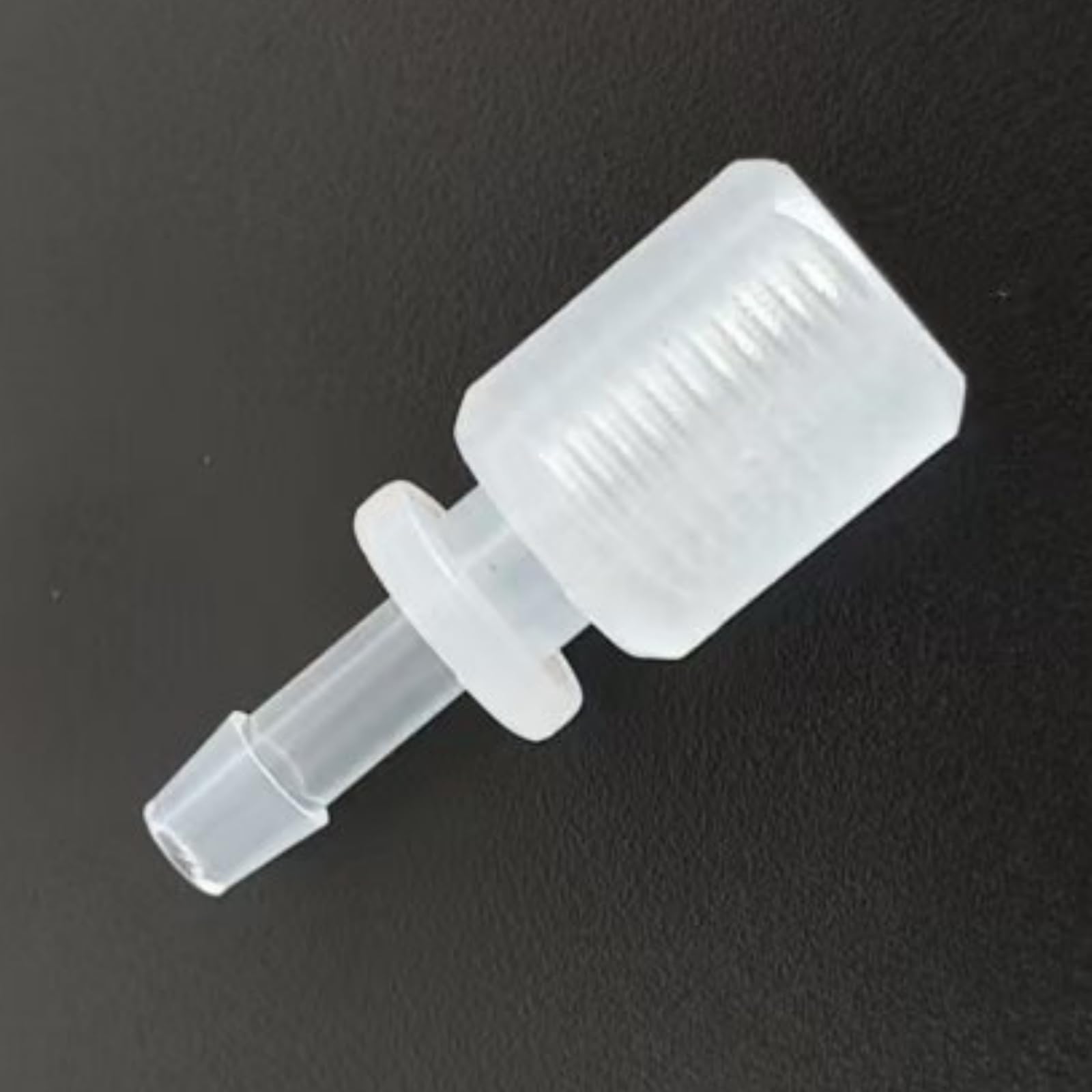 1/4-28UNF macho roscado a accesorios de púas – Conector de manguera de PP duradero for laboratorio, paquete de 25(3.2mm 1/8inch Female Thread)