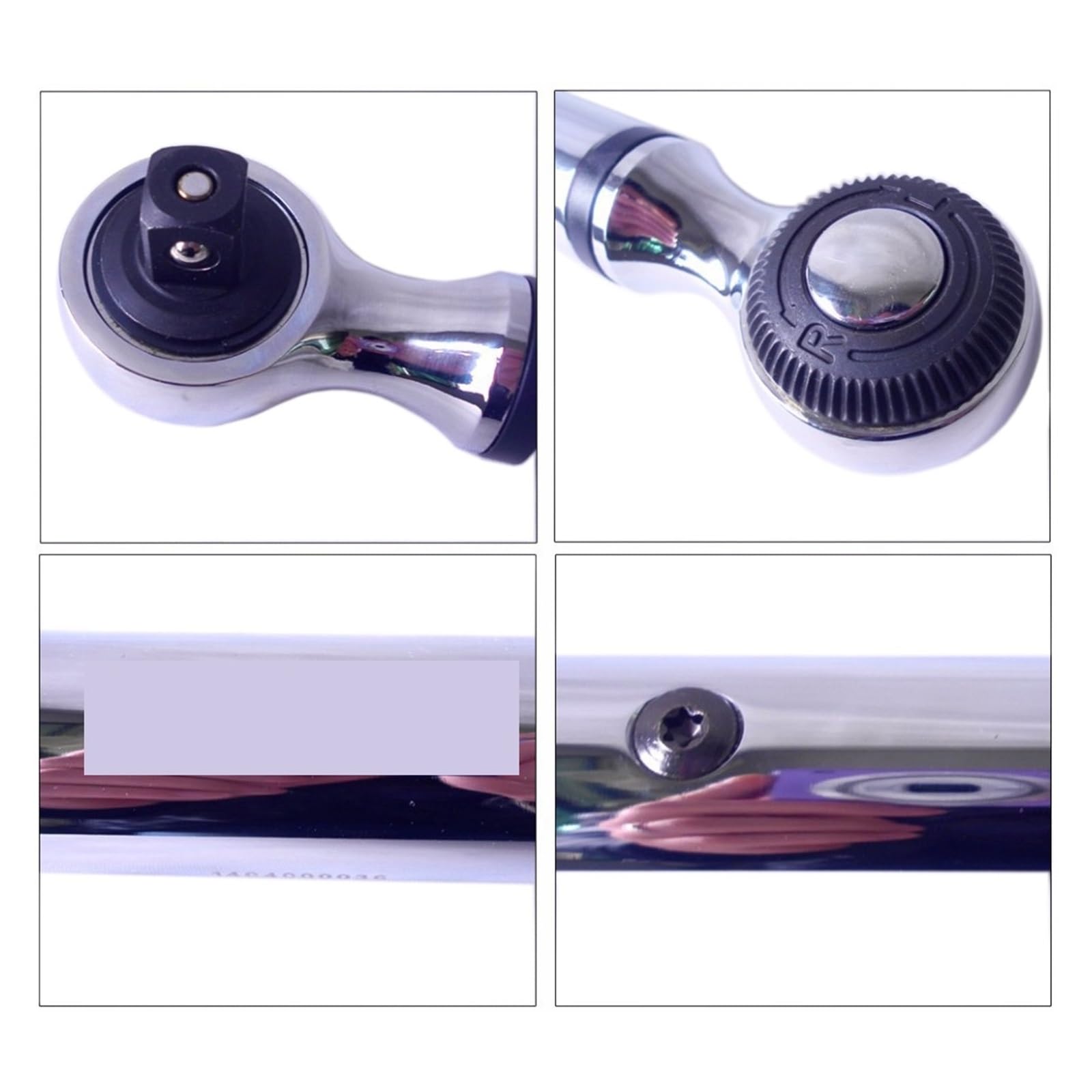 Chiave Dinamometrica, Adattatore di coppia digitale, 1/2" Dr 17-340N.m Chiave dinamometrica digitale a 12 LED Selezione di 4 unità, DIY e Riparazioni Domestiche