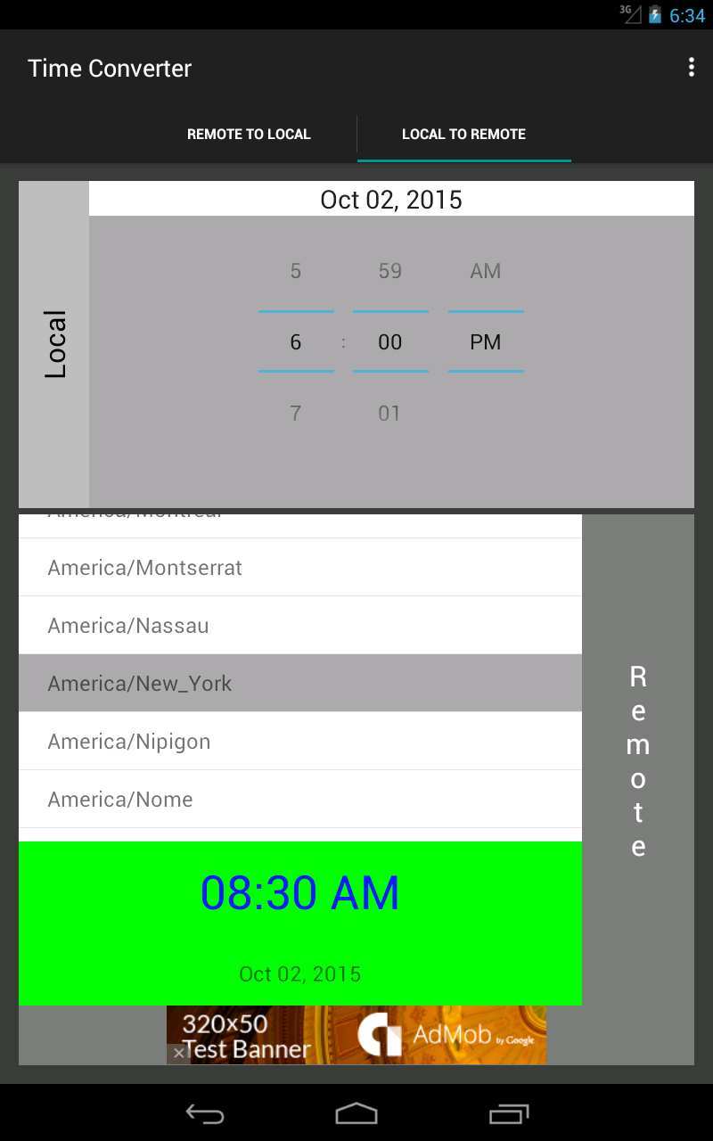 Time Converter App on Amazon Appstore
