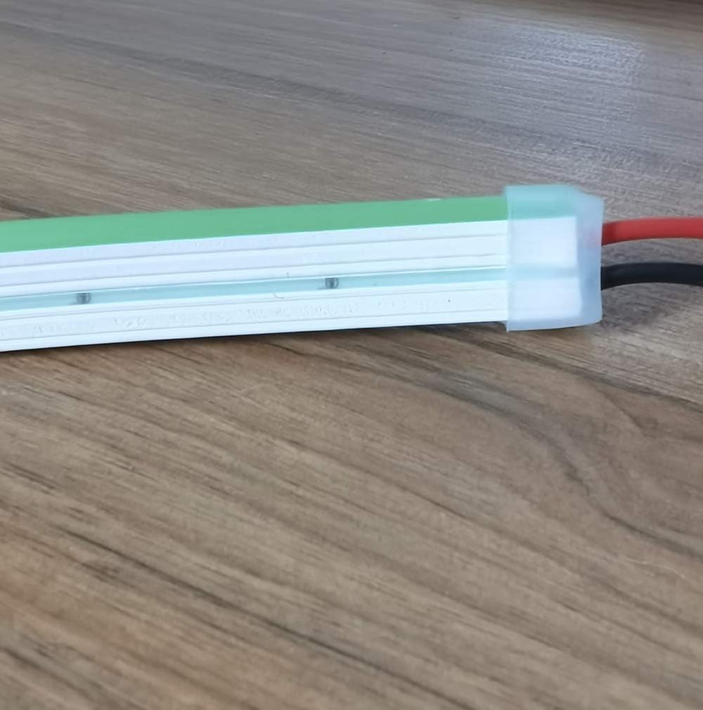 99 Lighting 200pcs /lot 10mm Silicone SMD 5050 Waterproof LED Tube Strip Light and 6mm 6x12mm LED Neon Flex End Cap Cover (for 6x12mm with Holes)