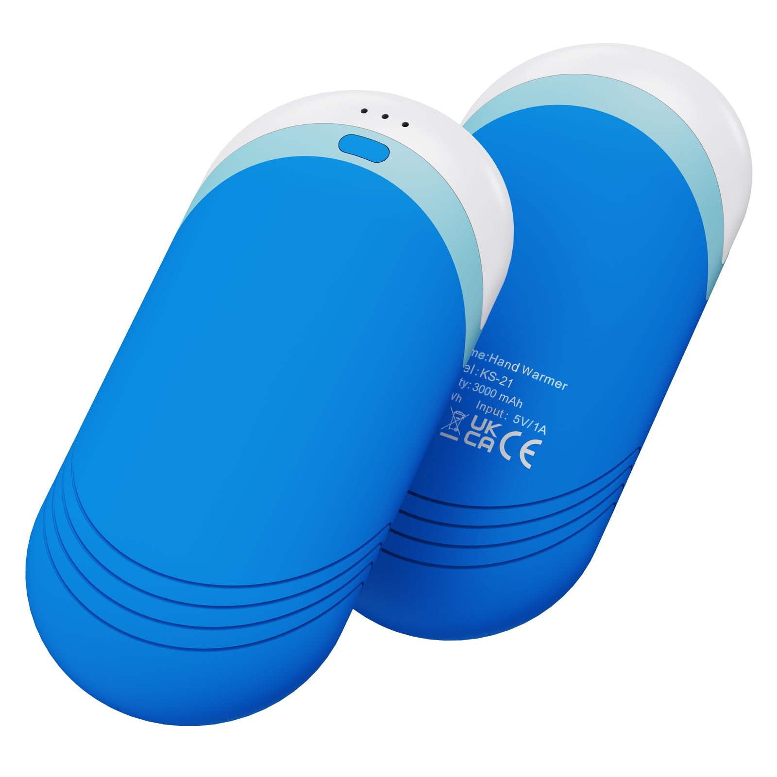 Karecel Chaufferette Main Rechargeable 2 Pièces – Silicone Thermique, Mince