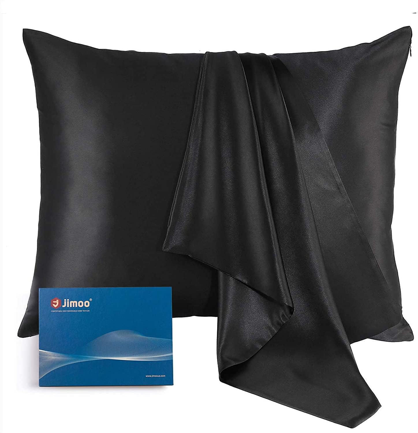 Natural Silk Pillowcase for Hair and Skin with Hidden