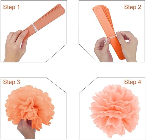 Miniatura 6 de Juego de 43 decoraciones de fiesta verdes, faroles de papel, globos, guirnalda de borlas, flores de pompones de pañuelo, guirnalda de trébol,