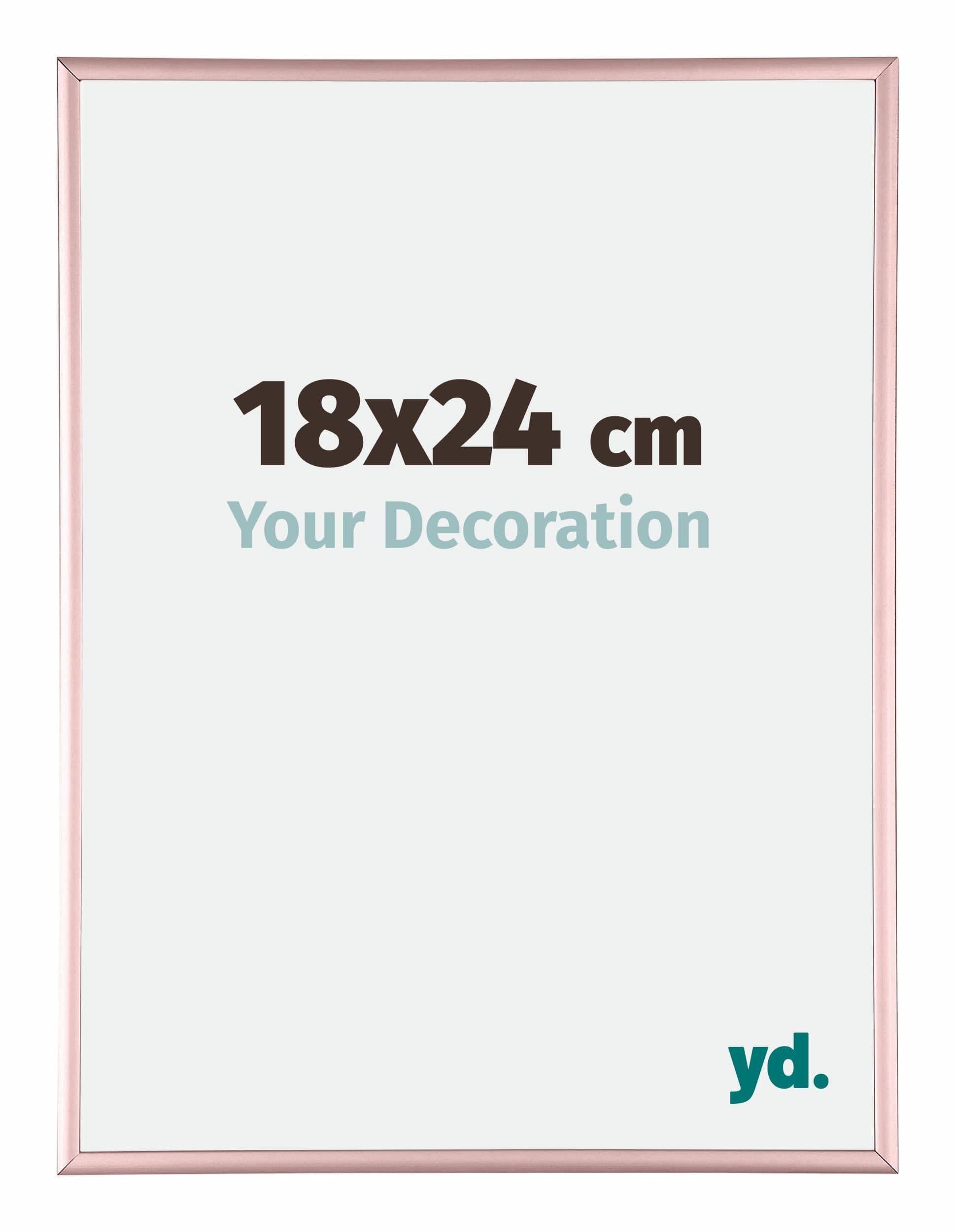 Your Decoration - Picture Frame 18x24 cm - Copper - Decorative Wall Frame in Aluminium with Antireflection - Frame 18x24 - Kent — image 1