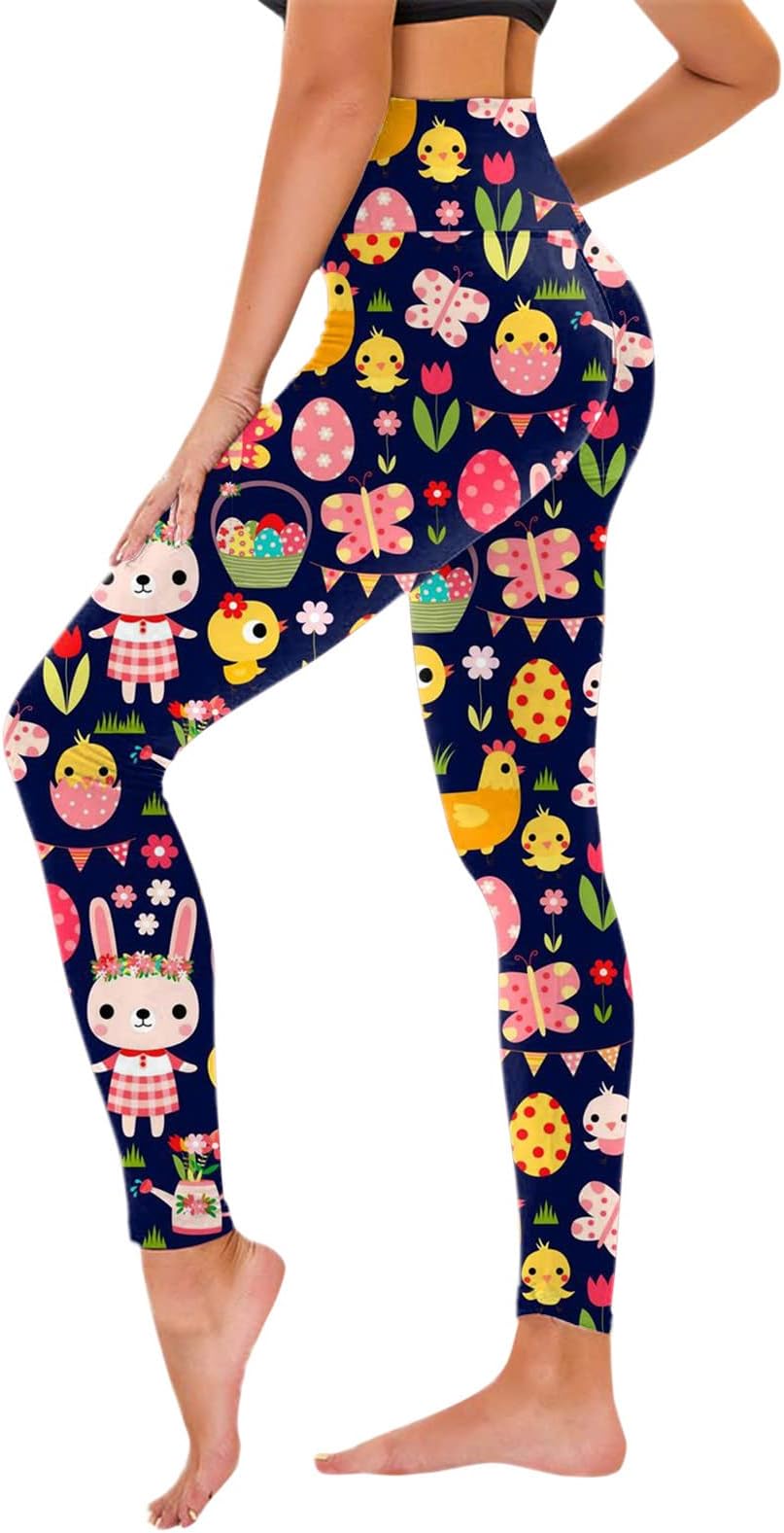 High Waist Print Leggings Sports Leggings