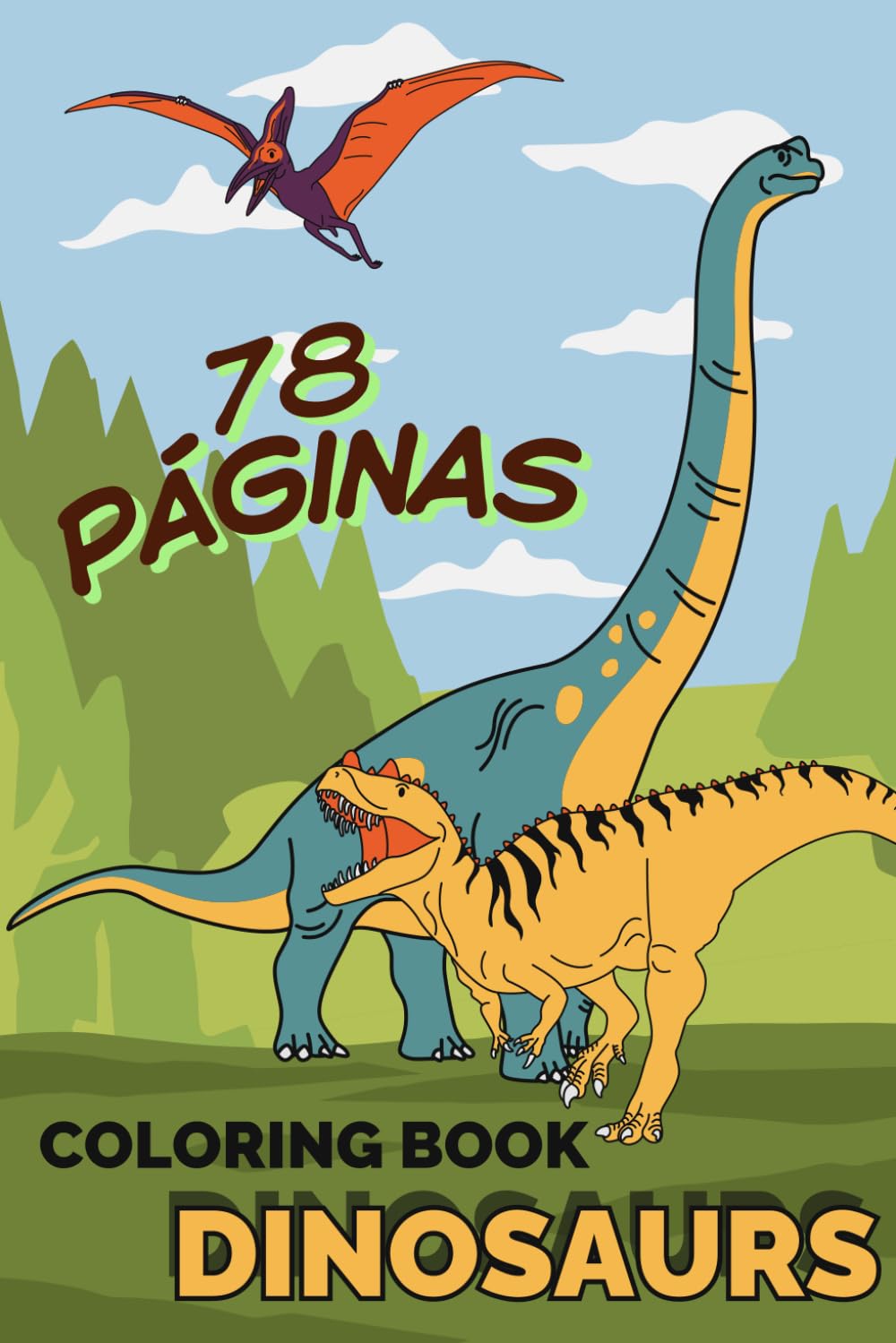 Colorindo Dinossauros!!