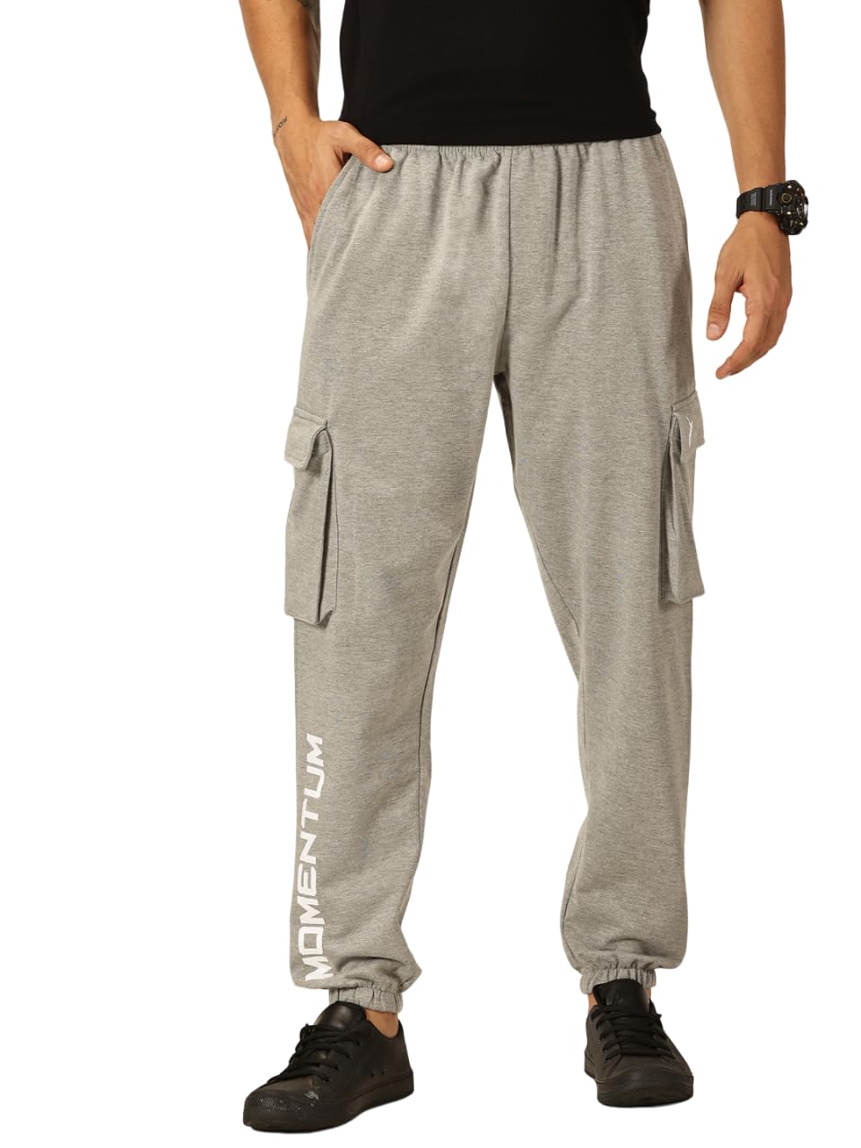 thomas scott Men's | Solid | Jogger | Relaxed Fit | Cotton Blend | 5 Pocket | Pull On | Joggar Track Pant-picture-19