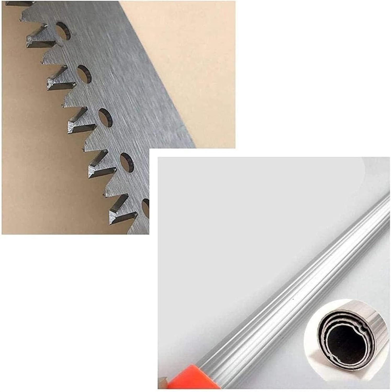 Telescopic Pole Saw Professional Extendable Telescoping Garden Landscaping Pole Pruning Saw Used for Trimming Branches and Leave, 5.4M