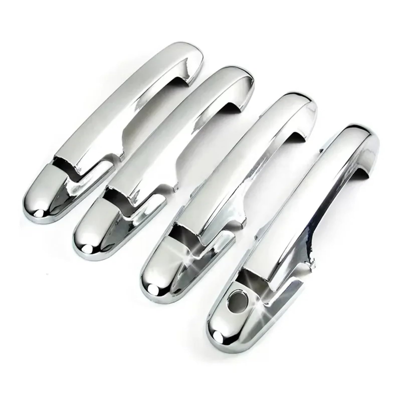 Rdwspli Silver Exterior Handle Shell Compatible With For Accord Sedan 2003 2004 2005 2006 2007 Car Exterior Door Handle Cover Sticker Moulding Trim Protective Accessories