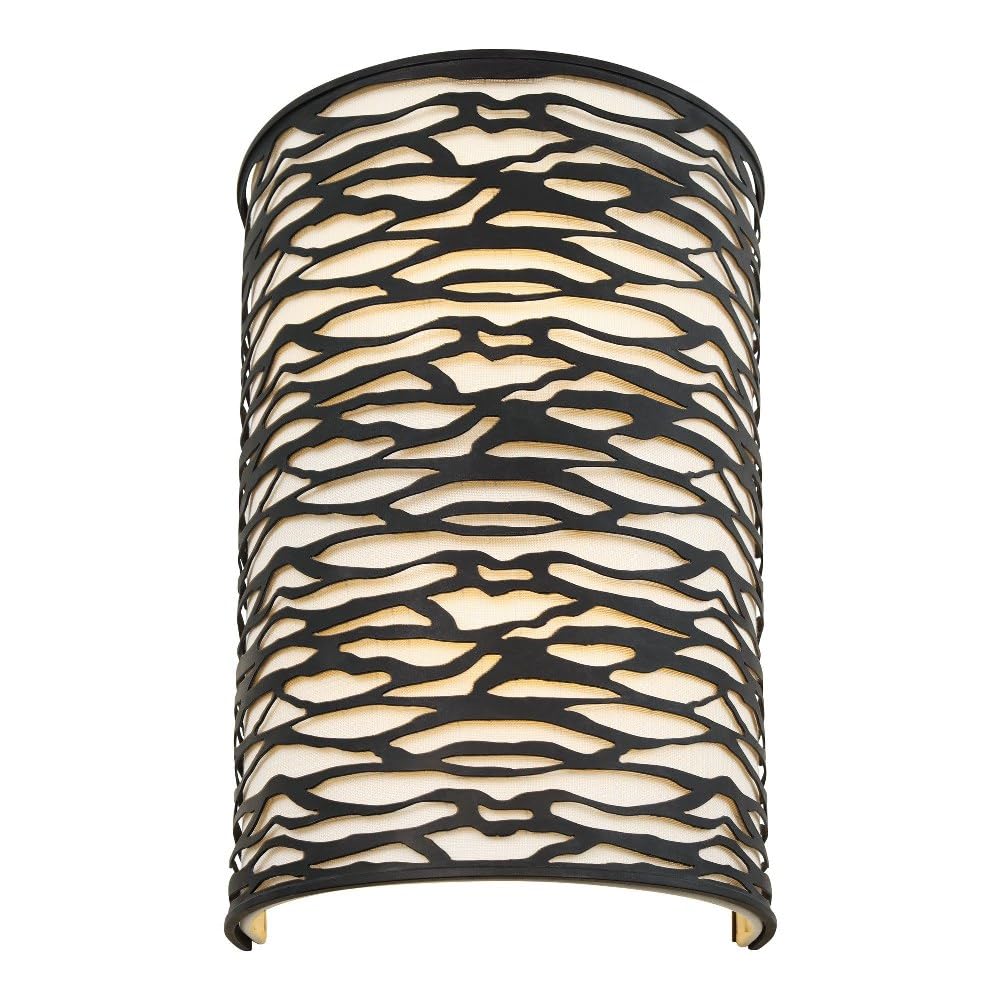 Kato 2-Lt Wall Sconce - Carbon Black