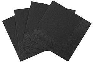 Karat Premium Black Bar Napkins: The Epitome of Style and Functionality
