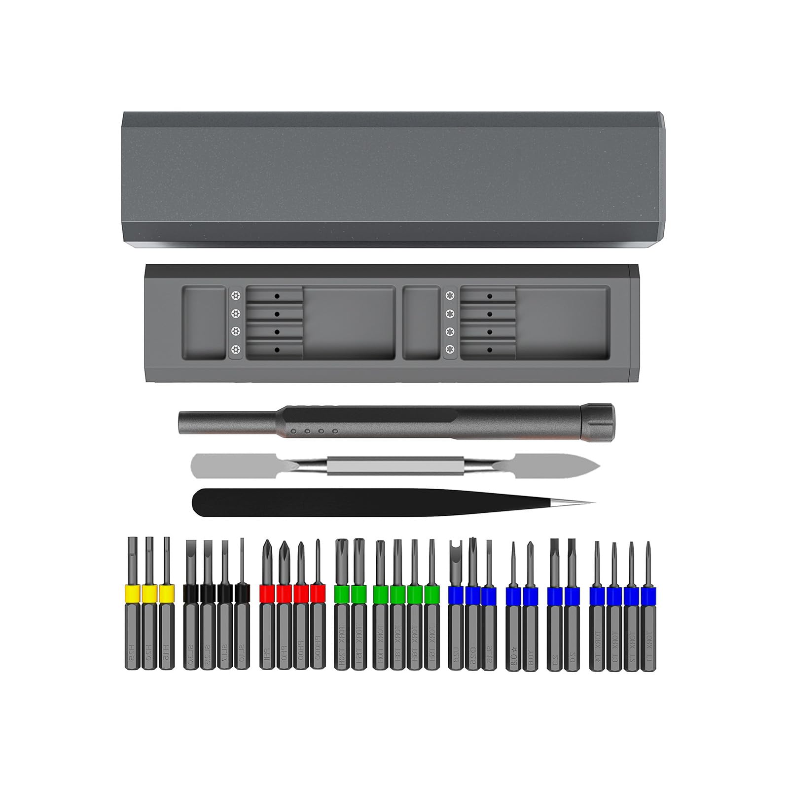 Laikoutd 31 In 1 Multifunctional Electronics Disassembly Toolkit Ideal For Diyer Enthusiasts And Professional Technicians Electronics Disassembly