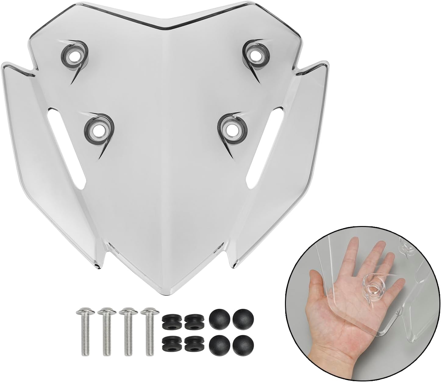 ABS Windshield Motorcycle WindScreen fit for YAMAHA X-MAX 300 2023