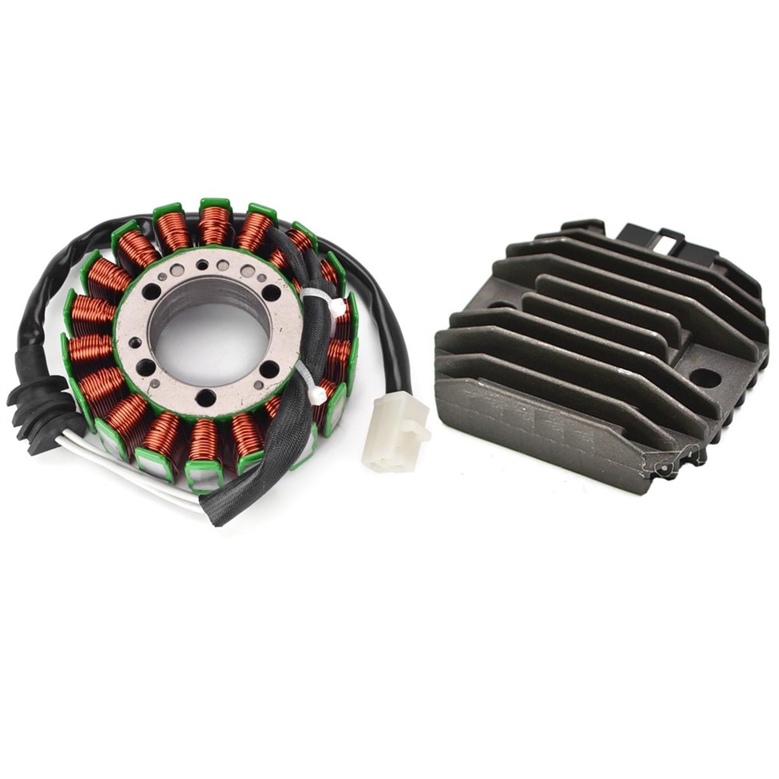 Bobina Statore Generatore + Raddrizzatore Regolatore 12v Per Yamaha YZF R6 1999 2000 2001 2002