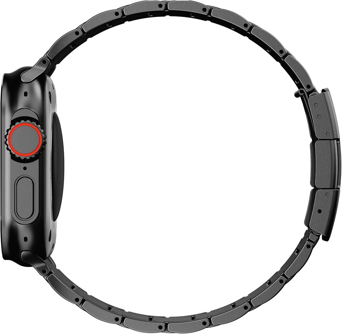SEURE Titanium Band Compatible with Apple Watch Ultra 2 Band 49mm 45mm 44mm 42mm,Lightweight Titanium Metal Strap for iWatch Series 9 8 7 6 5 4 3 2 1 Men