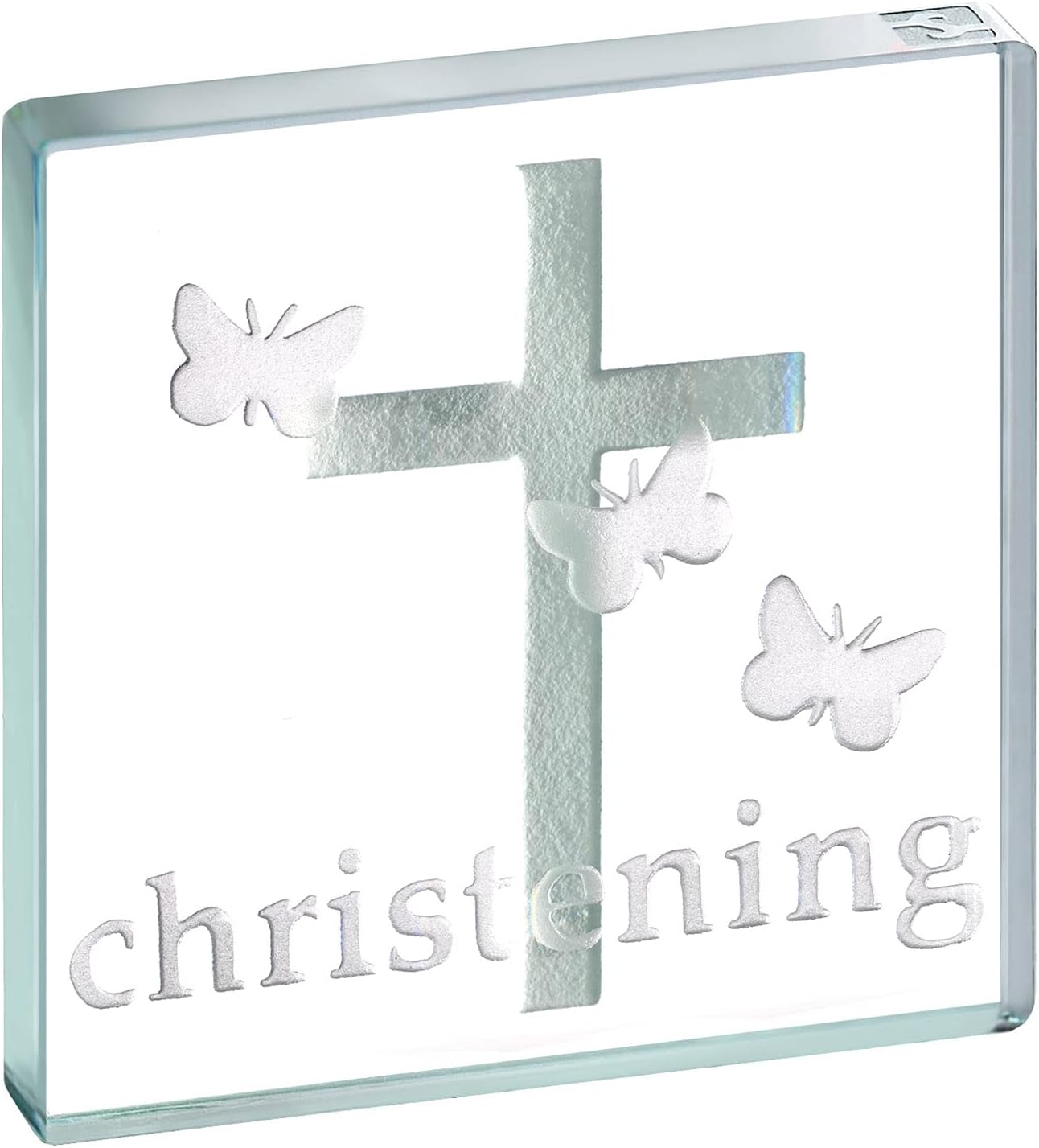 Spaceform Miniature Token, Silver, 40 x 40 x 6 mm